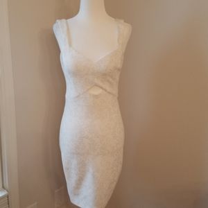 Guess white Cut Out dress